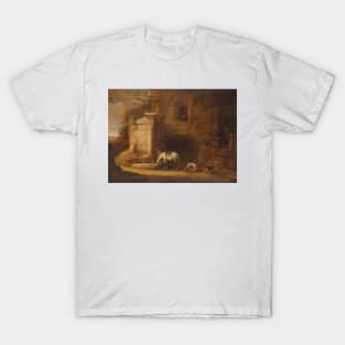 Return of the Falconer by Simon de Vlieger T-Shirt